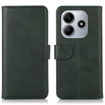 For Xiaomi Redmi Note 14 4G (164.84mm) Case Cowhide Texture Leather Wallet Phone Cover with Stand
