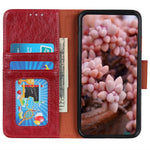 For Xiaomi Redmi Note 14 4G (164.84mm) Case Nappa Texture Split Leather Wallet Phone Cover