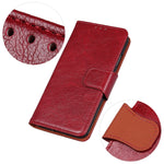 For Xiaomi Redmi Note 14 4G (164.84mm) Case Nappa Texture Split Leather Wallet Phone Cover