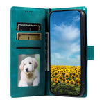 For Xiaomi Redmi Note 14 Pro 5G / Poco X7 5G Case Imprinted Totem Skin Feel Wallet Leather Phone Cover