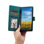 For Xiaomi Redmi Note 14 Pro 5G / Poco X7 5G Case Imprinted Totem Skin Feel Wallet Leather Phone Cover
