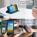 For Xiaomi Redmi Note 14 Pro 5G / Poco X7 5G Case Imprinted Totem Skin Feel Wallet Leather Phone Cover