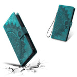 For Xiaomi Redmi Note 14 Pro 5G / Poco X7 5G Case Imprinted Totem Skin Feel Wallet Leather Phone Cover