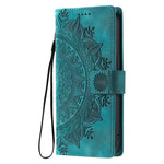 For Xiaomi Redmi Note 14 Pro 5G / Poco X7 5G Case Imprinted Totem Skin Feel Wallet Leather Phone Cover