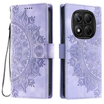 For Xiaomi Redmi Note 14 Pro 5G / Poco X7 5G Case Imprinted Totem Skin Feel Wallet Leather Phone Cover