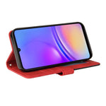 For Samsung Galaxy A08 5G / A08 4G / A07 4G / A06 4G / A06 5G Leather Phone Case Stand Wallet with Bi-colour Splicing Design