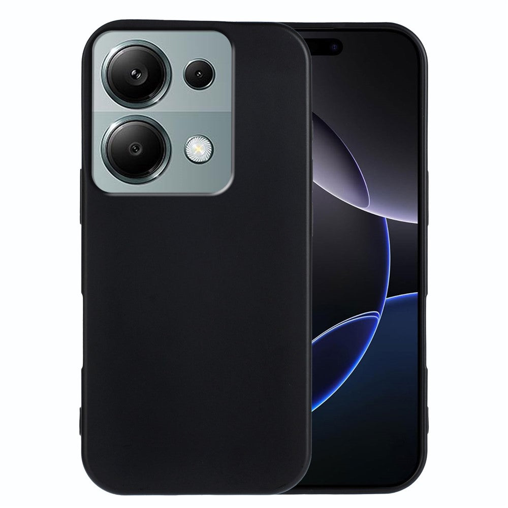 For Xiaomi Poco M6 Pro 4G / Xiaomi Redmi Note 13 Pro 4G TPU Case Soft Matte Anti-fingerprint Phone Back Cover