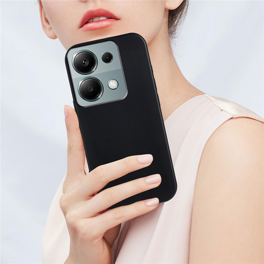 For Xiaomi Poco M6 Pro 4G / Xiaomi Redmi Note 13 Pro 4G TPU Case Soft Matte Anti-fingerprint Phone Back Cover