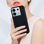 Xiaomi Poco X5 5G / Xiaomi Redmi Note 13 Pro 5G TPU-skal mjukt matt anti-fingeravtrycks-mobilbaksida