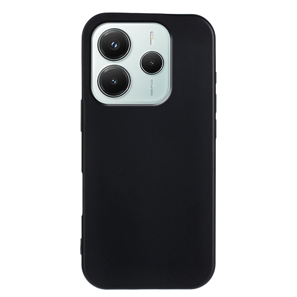 Xiaomi Redmi Note 14 4G (164.84mm) TPU-cover, blødt mat mobilcover med anti-fingeraftryk og bagside