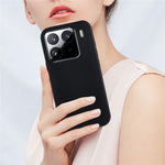 For Xiaomi 15 Pro TPU Case Soft Matte Anti-fingerprint Phone Back Cover