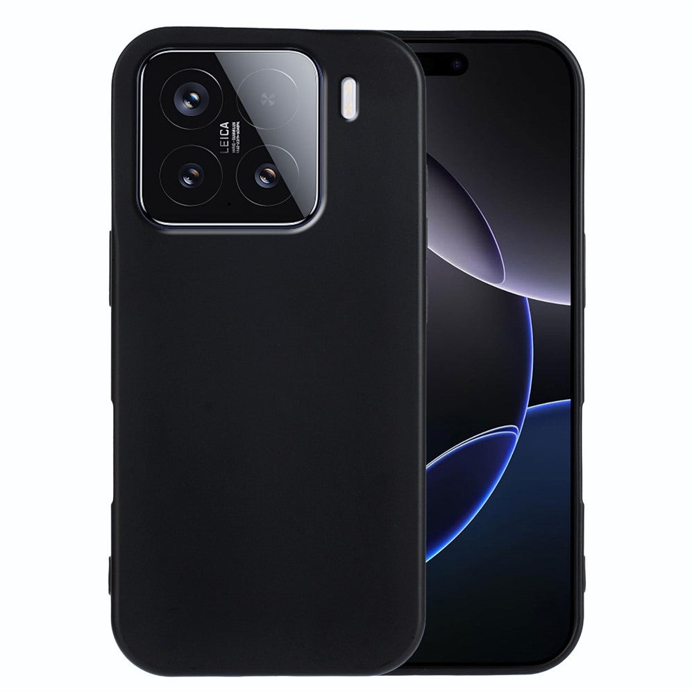For Xiaomi 15 TPU Case Soft Matte Anti-fingerprint Phone Back Cover