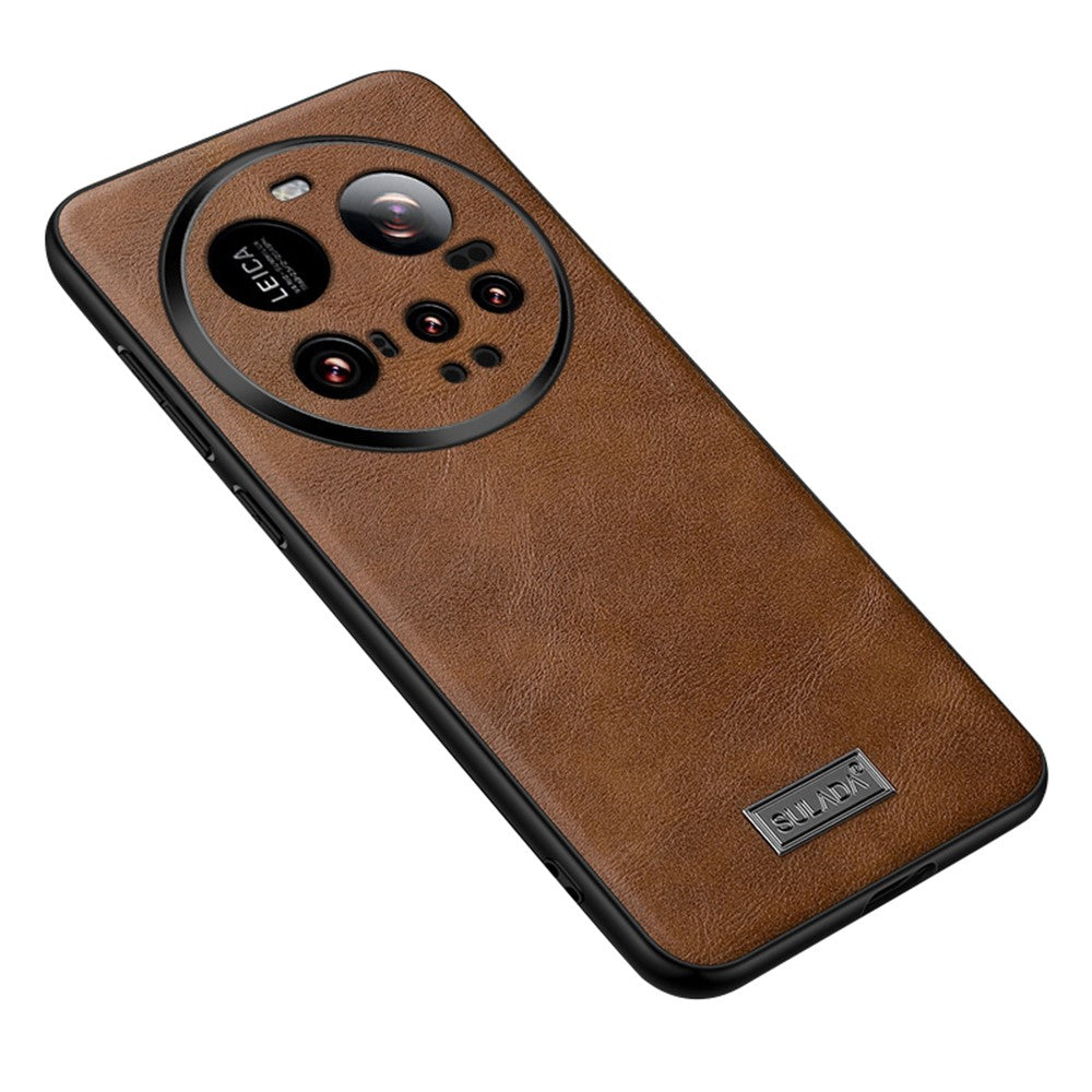 SULADA For Xiaomi 15 Ultra Case PU Leather + TPU + PC Back Phone Cover