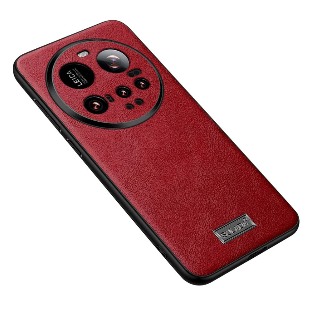 SULADA For Xiaomi 15 Ultra Case PU Leather + TPU + PC Back Phone Cover