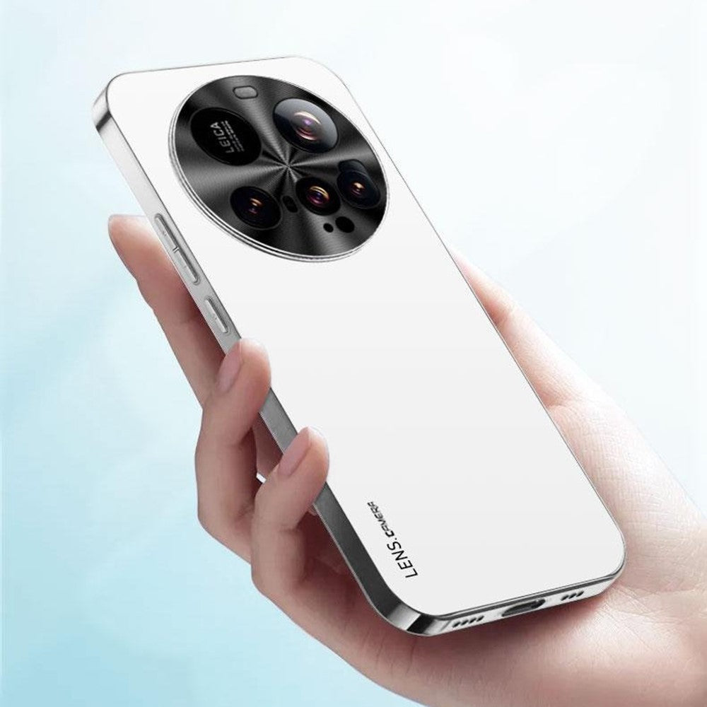 For Xiaomi 15 Ultra Case Acrylic + TPU + Metal Anti-Scratch Phone Cover with Electroplating Frame