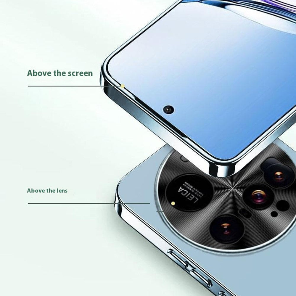For Xiaomi 15 Ultra Case Acrylic + TPU + Metal Anti-Scratch Phone Cover with Electroplating Frame