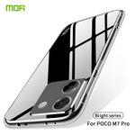 MOFI For Xiaomi Poco M7 Pro 5G Clear Phone Case  Ultra-Thin TPU Phone Back Cover