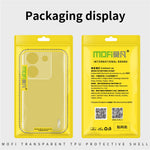 MOFI For Xiaomi Poco M7 Pro 5G Clear Phone Case  Ultra-Thin TPU Phone Back Cover