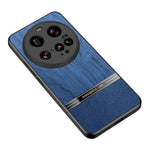 For Xiaomi 15 Ultra Case Wood Texture Leather + TPU Protective Phone Cover