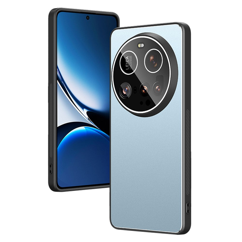 For Xiaomi 15 Ultra Case PC + TPU Matte Back Phone Cover with Lens Film