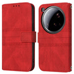 For Xiaomi 15 Ultra Case Wallet Skin-Touch Leather Imprinted Phone Cover