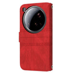 For Xiaomi 15 Ultra Case Wallet Skin-Touch Leather Imprinted Phone Cover