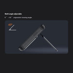 For Xiaomi 15 Ultra Case PC + TPU Clear Phone Shell with Glass Lens Cover Kickstand