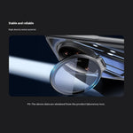 For Xiaomi 15 Ultra Case PC + TPU Clear Phone Shell with Glass Lens Cover Kickstand