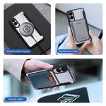 DUX DUCIS Til Samsung Galaxy S25 Edge Lædercover Skin X Pro Series Flip Cover Magnetisk Etui