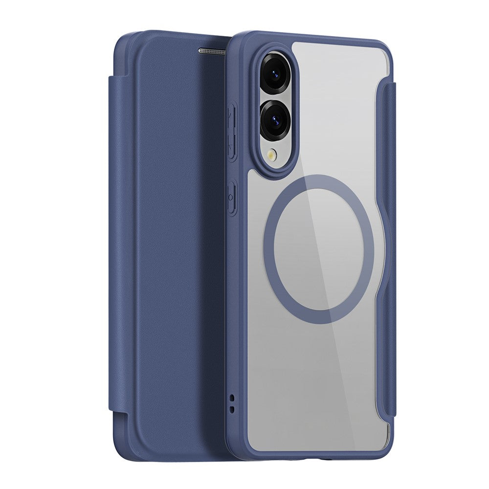 DUX DUCIS Til Samsung Galaxy S25 Edge Lædercover Skin X Pro Series Flip Cover Magnetisk Etui