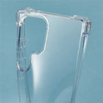 For Samsung Galaxy S24 Ultra Clear Phone Case TPU + Acrylic 1.5mm Shockproof Back Cover