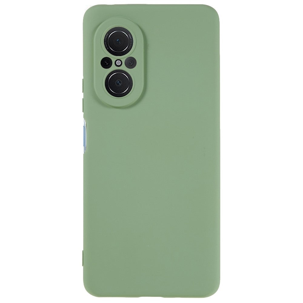 For Huawei nova 9 SE 2.0mm Thick Liquid Silicone Texture Phone Back Cover Arc Edge Anti-drop TPU Case