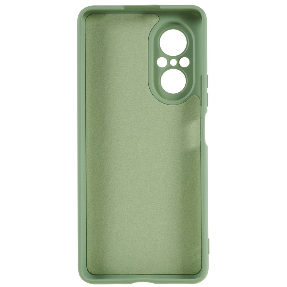 For Huawei nova 9 SE 2.0mm Thick Liquid Silicone Texture Phone Back Cover Arc Edge Anti-drop TPU Case