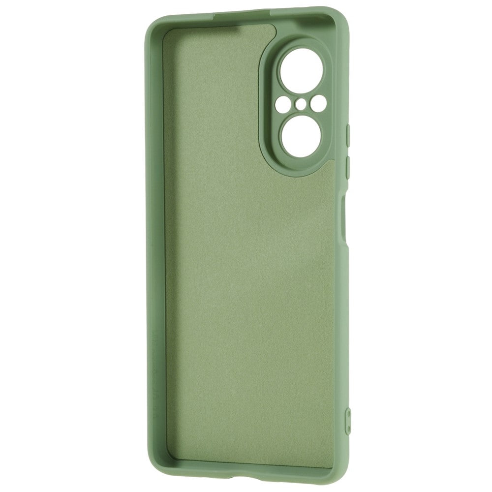 For Huawei nova 9 SE 2.0mm Thick Liquid Silicone Texture Phone Back Cover Arc Edge Anti-drop TPU Case