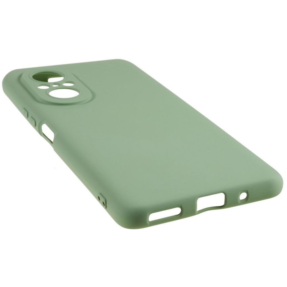 For Huawei nova 9 SE 2.0mm Thick Liquid Silicone Texture Phone Back Cover Arc Edge Anti-drop TPU Case