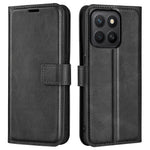 Til Honor X8c 4G Stand Cover Anti-ridse Kalveskind Tekstur Læder Telefoncover