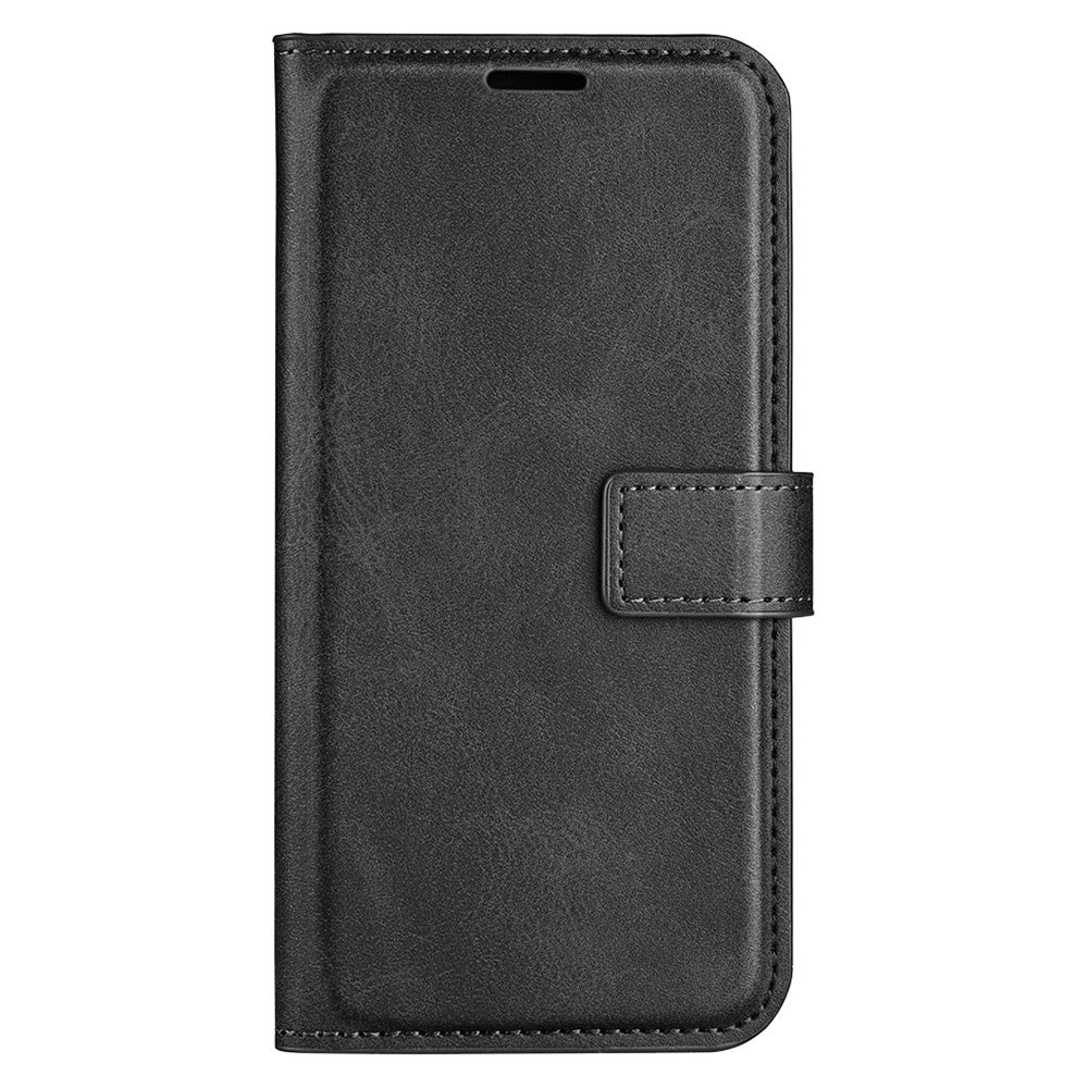Til Honor X8c 4G Stand Cover Anti-ridse Kalveskind Tekstur Læder Telefoncover