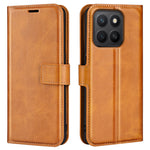 Til Honor X8c 4G Stand Cover Anti-ridse Kalveskind Tekstur Læder Telefoncover