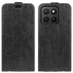 For Honor X8c 4G Case with Card Slots Vertical Flip Leather Phone Cover