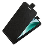 For Honor X8c 4G Case with Card Slots Vertical Flip Leather Phone Cover