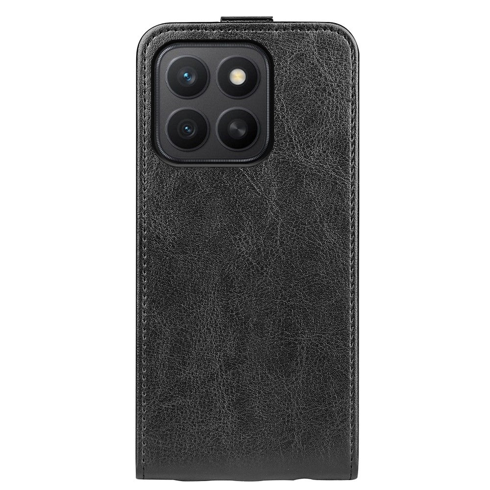 For Honor X8c 4G Case with Card Slots Vertical Flip Leather Phone Cover