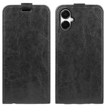 Samsung Galaxy A06 5G-etui med kortpladser, vertikalt foldbart lædercover