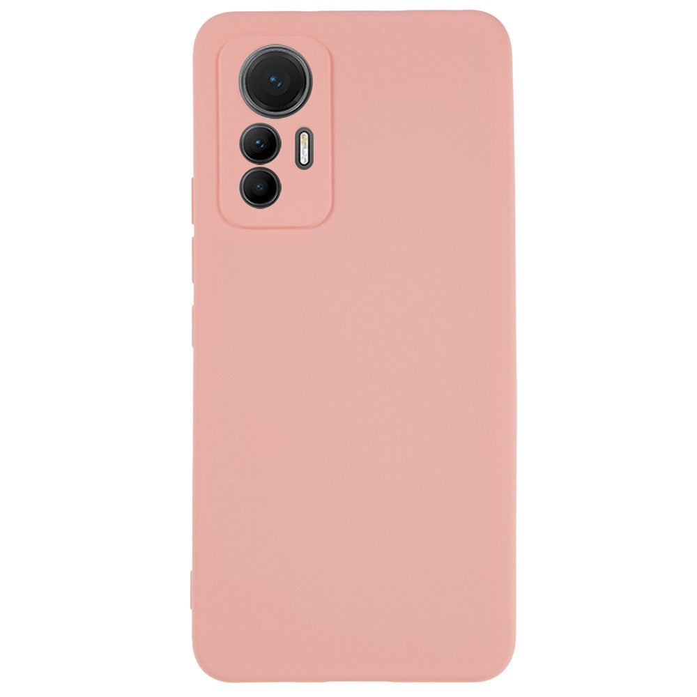 For Xiaomi 12 Lite 5G Arc Edge TPU Back Case 2.0mm Thick Liquid Silicone Texture Protective Cover