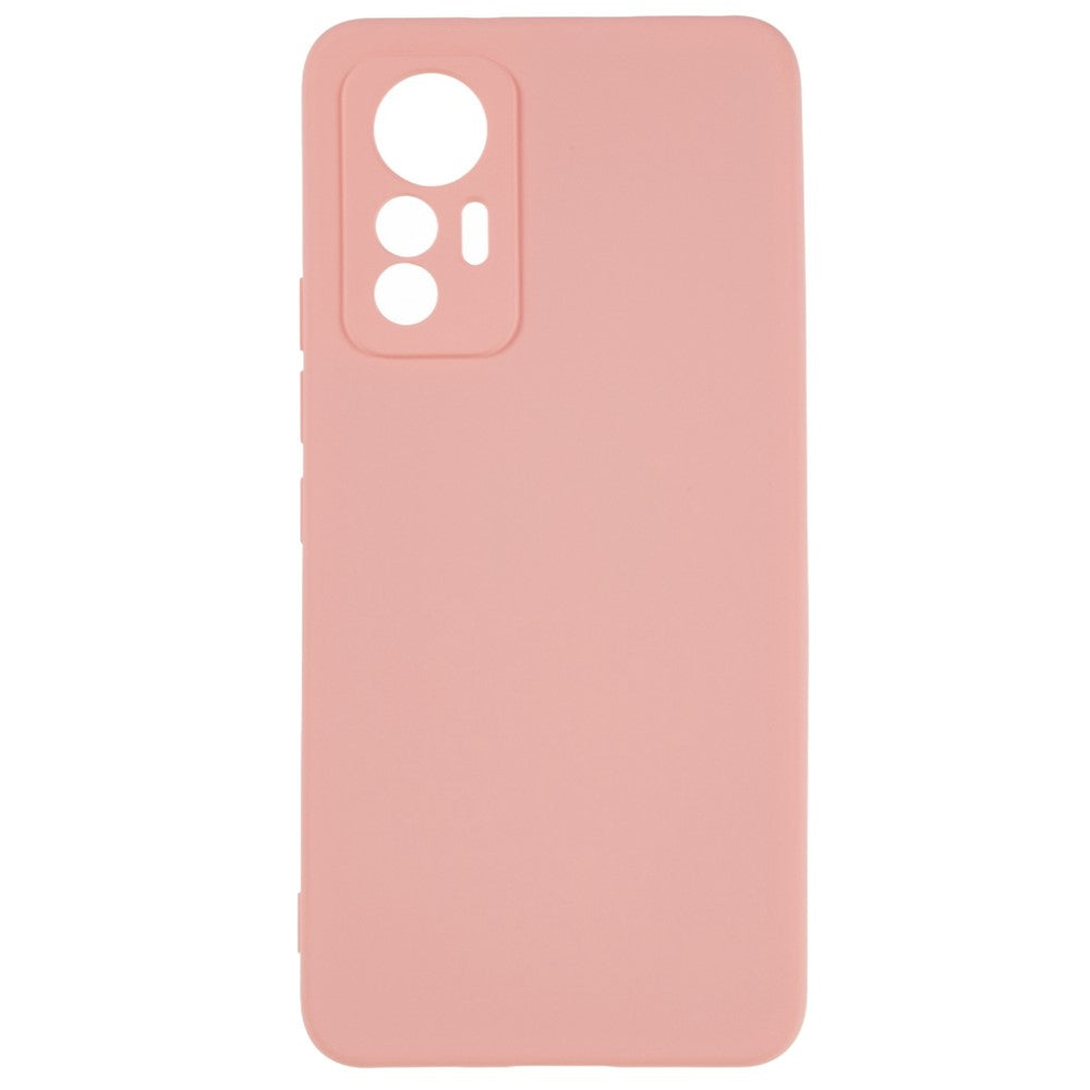 For Xiaomi 12 Lite 5G Arc Edge TPU Back Case 2.0mm Thick Liquid Silicone Texture Protective Cover