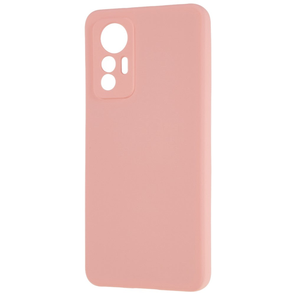For Xiaomi 12 Lite 5G Arc Edge TPU Back Case 2.0mm Thick Liquid Silicone Texture Protective Cover