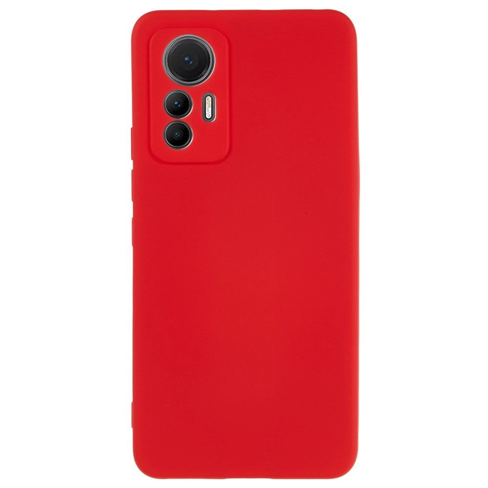 For Xiaomi 12 Lite 5G Arc Edge TPU Back Case 2.0mm Thick Liquid Silicone Texture Protective Cover