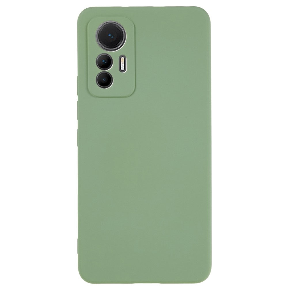 For Xiaomi 12 Lite 5G Arc Edge TPU Back Case 2.0mm Thick Liquid Silicone Texture Protective Cover