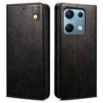 For Xiaomi Redmi Note 14S 4G Case Crazy Horse Texture Waxy Leather Wallet Stand Phone Cover
