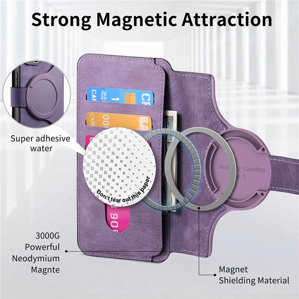 CASENEO For Xiaomi Redmi Turbo 4 5G / Poco X7 Pro 5G Magnetic Case  Detachable Leather Phone Wallet Cover