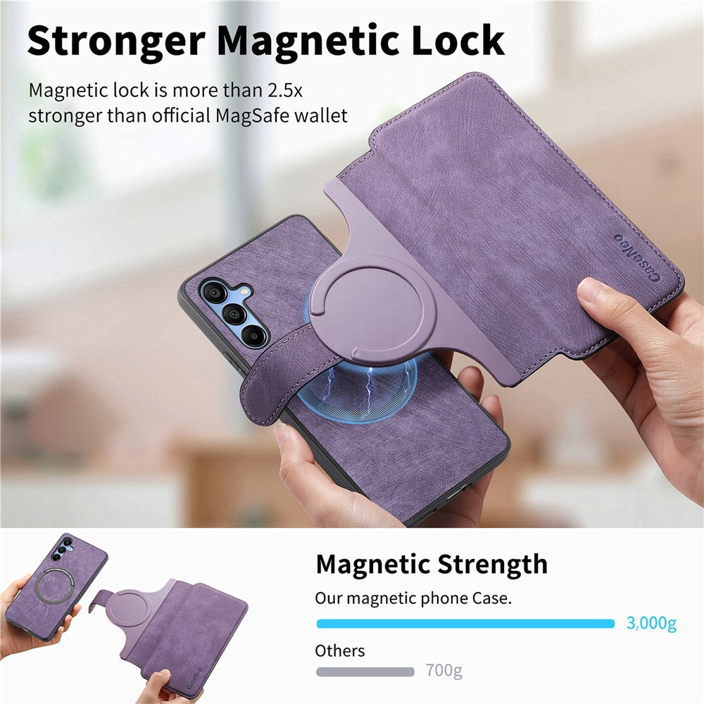 CASENEO For Xiaomi Redmi Note 14 Pro 4G Magnetic Case  Detachable Leather Phone Wallet Cover